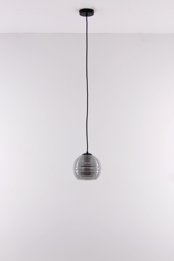 Hanglamp rookglas bol 18cm 42276 en 61132 Hanglamp rookglas bol 18cm 42276 en 61132