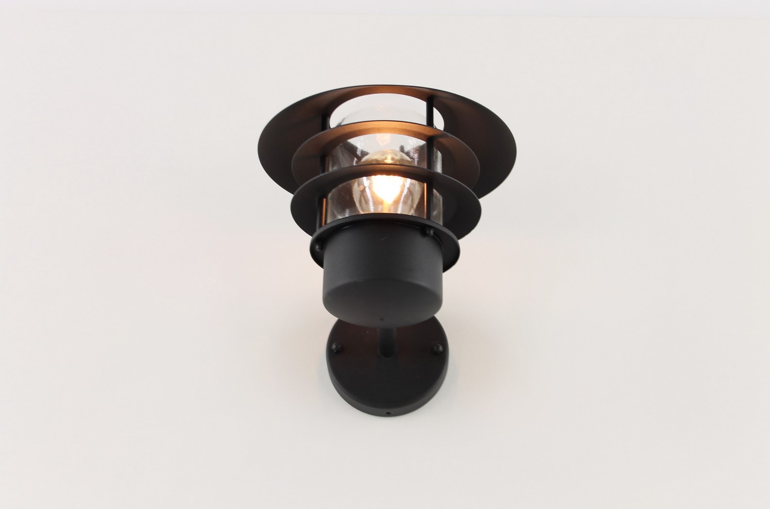 Buiten wandlamp zwart staand 35232 Buiten wandlamp zwart staand 35232
