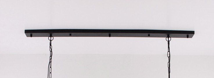 Plafondbalk zwart 90cm 41572 Plafondbalk zwart 90cm 41572