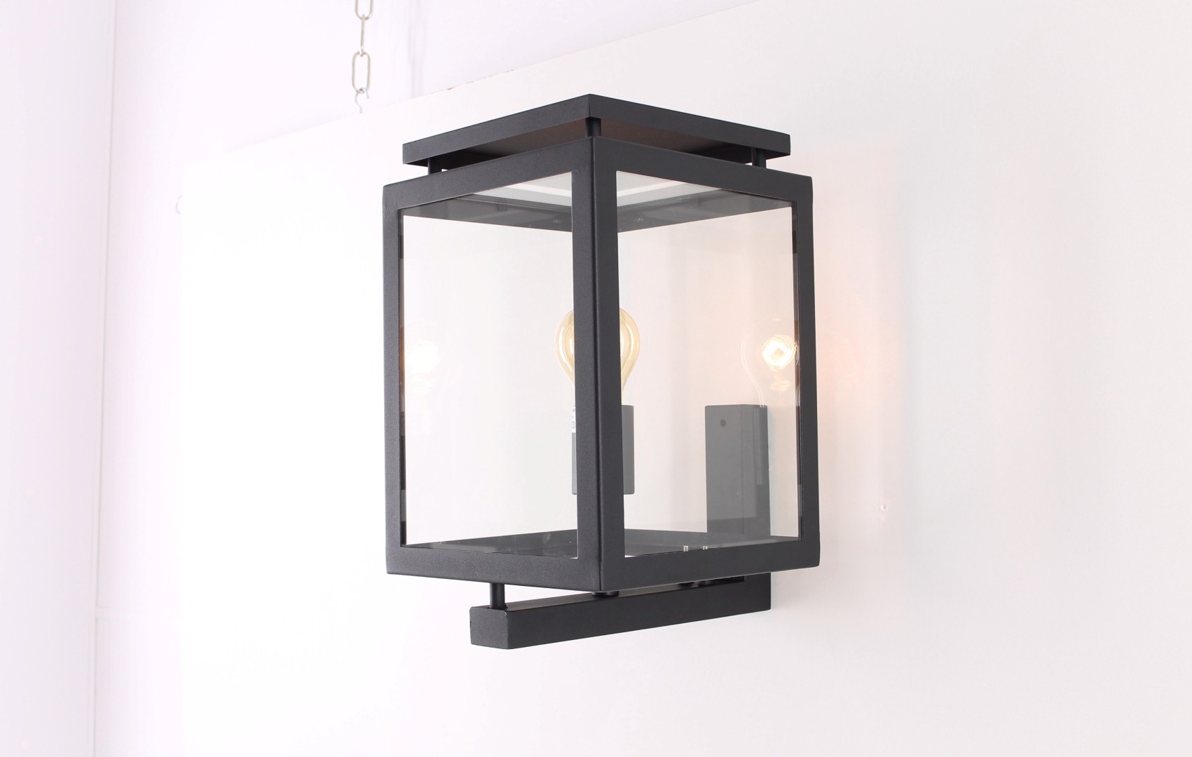 Buiten wandlamp staand zwart 38832 Buiten wandlamp staand zwart 38832