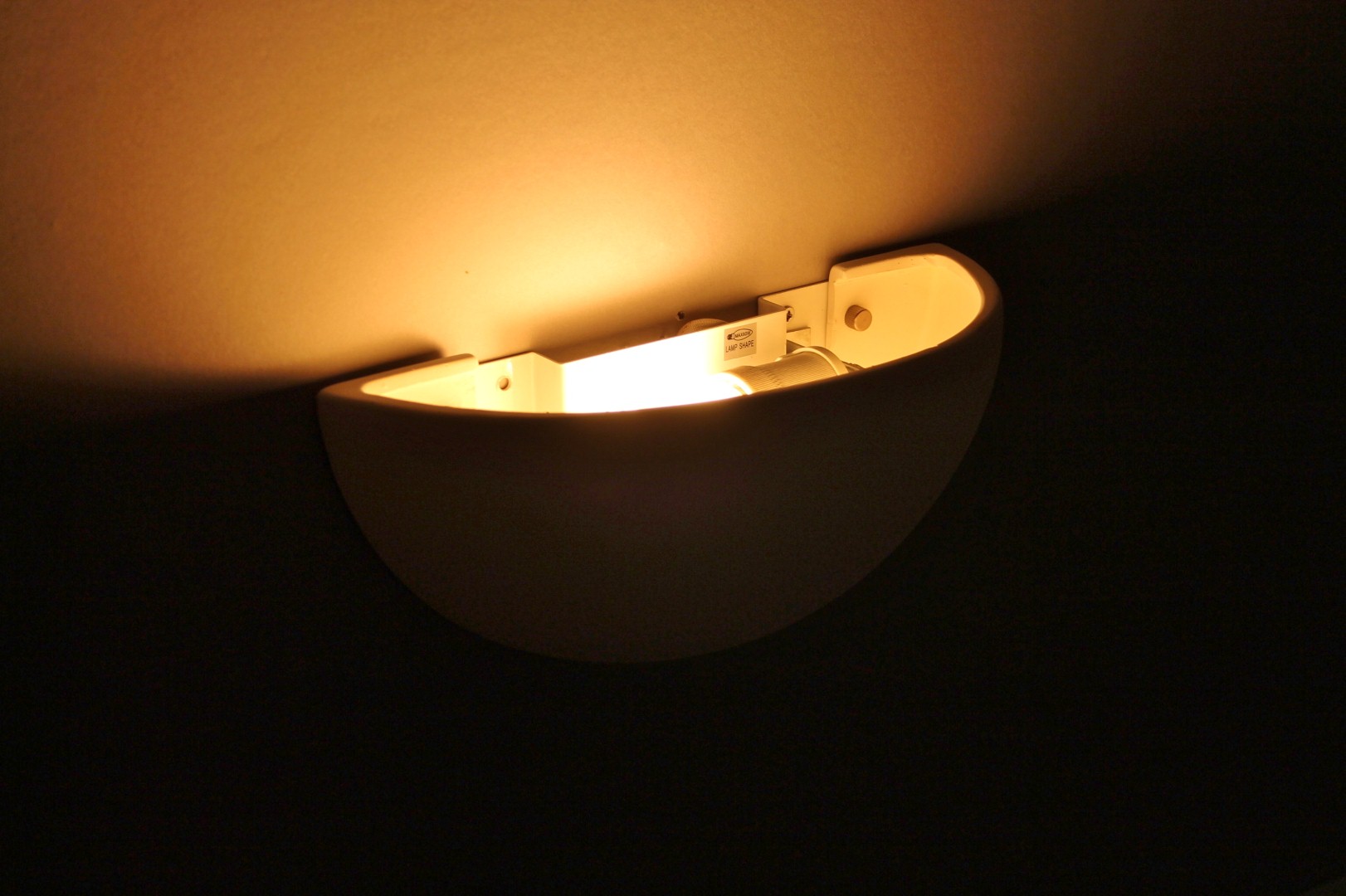 Wandlamp gips wit 26668 Wandlamp gips wit 26668