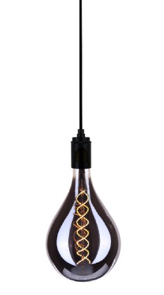 Hanglamp/pendel zwart voor lichtbron E27 O10410101 Hanglamp/pendel zwart voor lichtbron E27 O10410101
