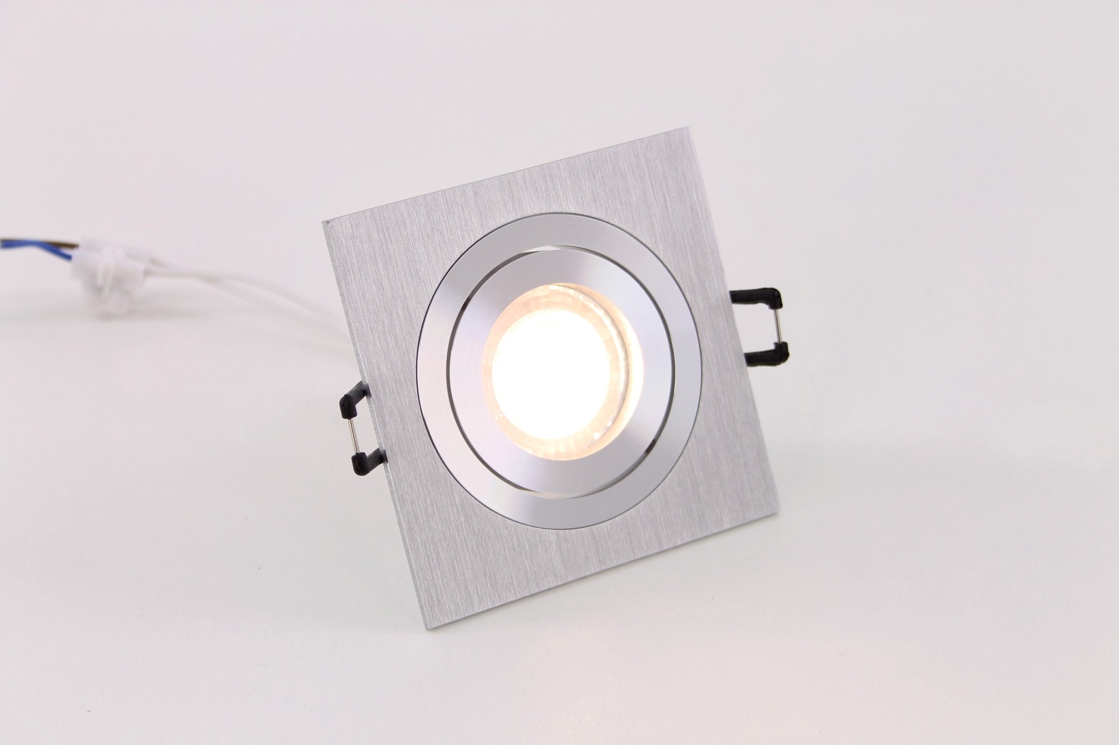 Inbouwspot vierkant aluminium 33057 Inbouwspot vierkant aluminium 33057