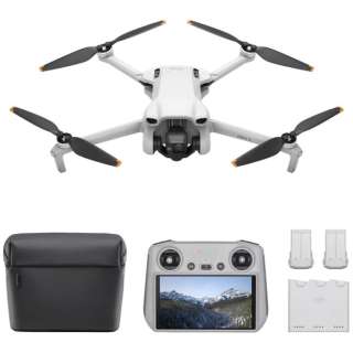 DJI　【ドローン】DJI Mini 3 Fly More Combo Plus（DJI RC付属） M16314 [Wi-Fi対応]