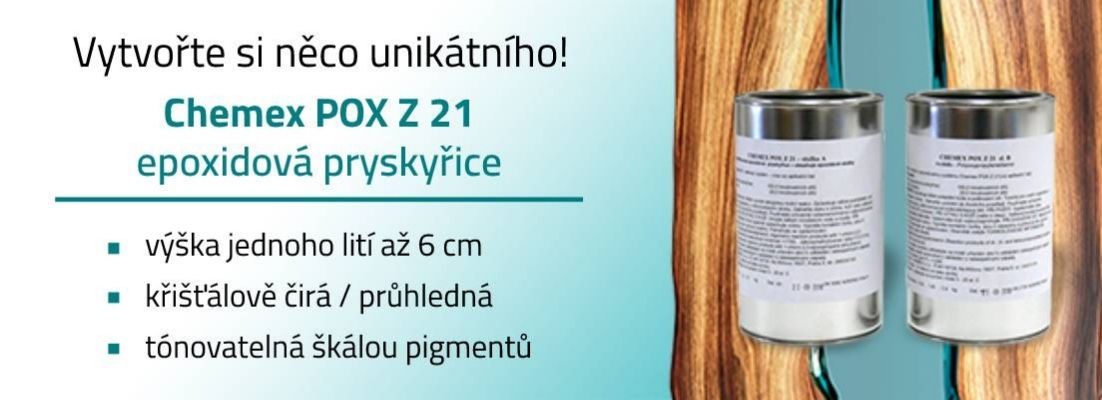 Epoxidová pryskyřice Chemex POX Z 21