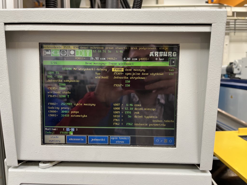2000 Arburg 1200TS 800-150
