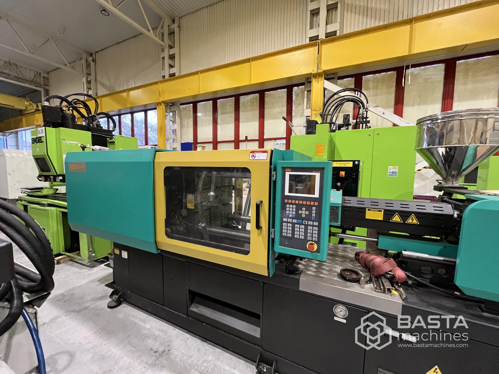 LOG 160 ton injection molding machine (2016) new screw and barrel