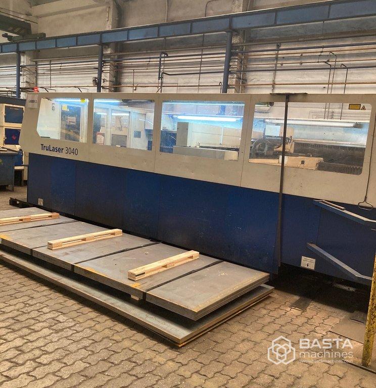 2007 TRUMPF TruLaser 3040, type of laser TruFlow 4000