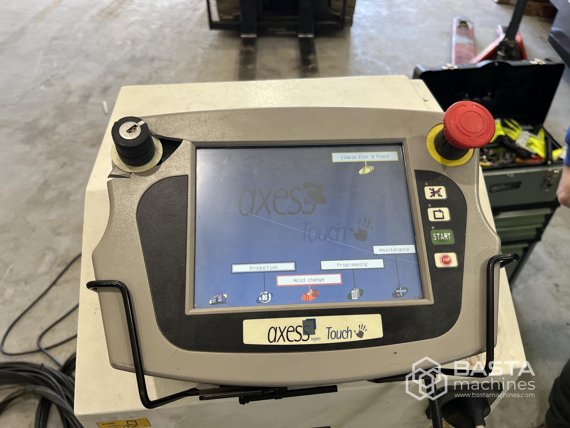 2008 SEPRO SR AXESS 22 S3 Lineární robot, X 1500 mm, Y 650 mm, Z 1200 mm