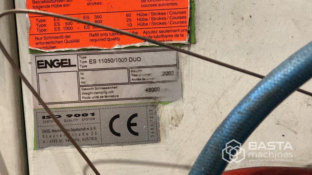 Engel ES11050/1000 DUO (year 2002) 1000 ton, ERC linear Robot