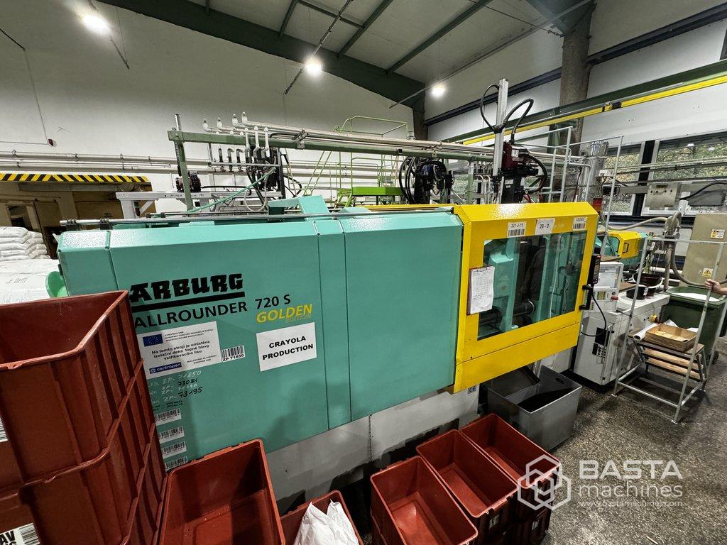 RESERVED Arburg 720 S 3000-1300 Golden Edition (hours: 36000, servo pumps)