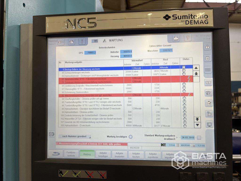 Demag  Systec 160/520-430 (Servo) , year 2015