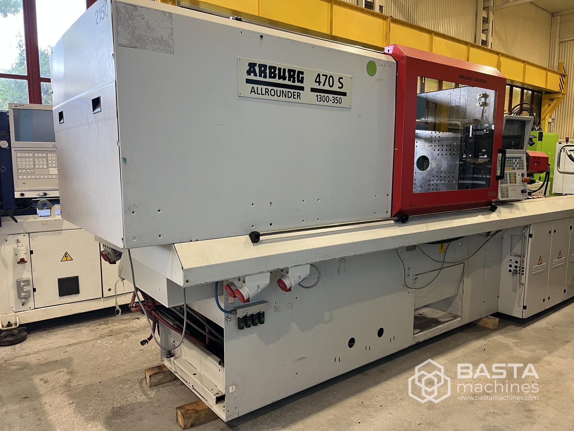 Arburg 470S 1300-350, fully tested,  new hydromotor