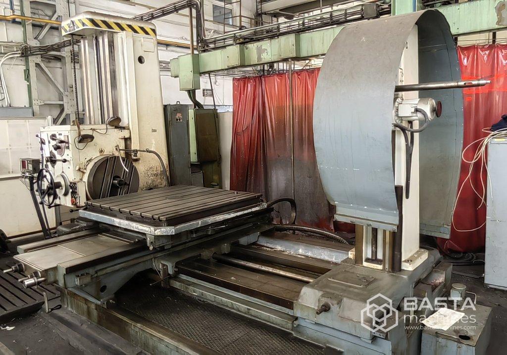 1991 TOS Varnsdorf W 100 A, Horizontal Boring Machine,  spindle Morse 6