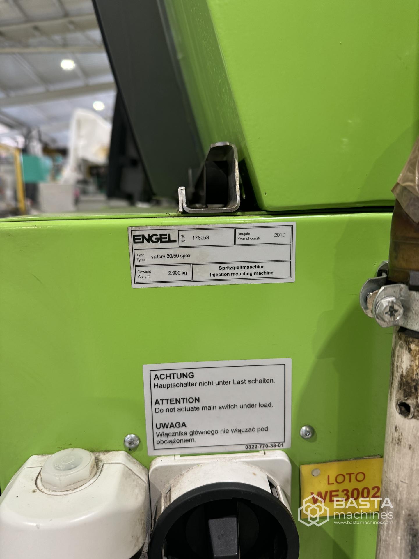 (2010) Engel Victory 80/50 Spex, picker Tiebarless CC200 control