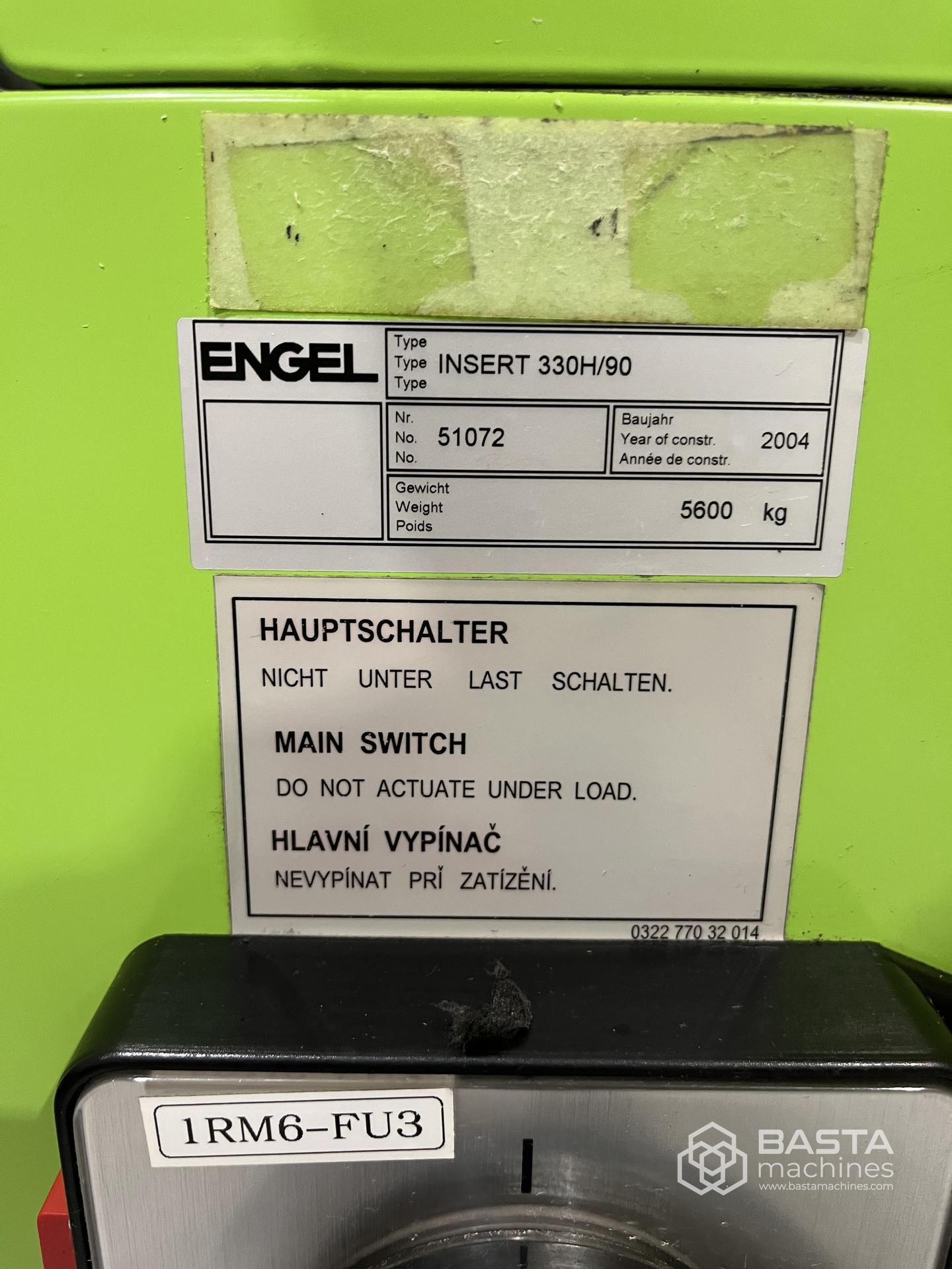 Engel INSERT 330H/90 (2004) vertikaler Drehtisch
