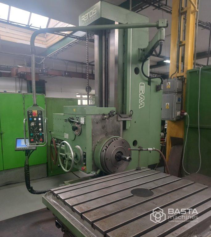 RETOS W 9 horizontal boring machine (general repair in year 2016)