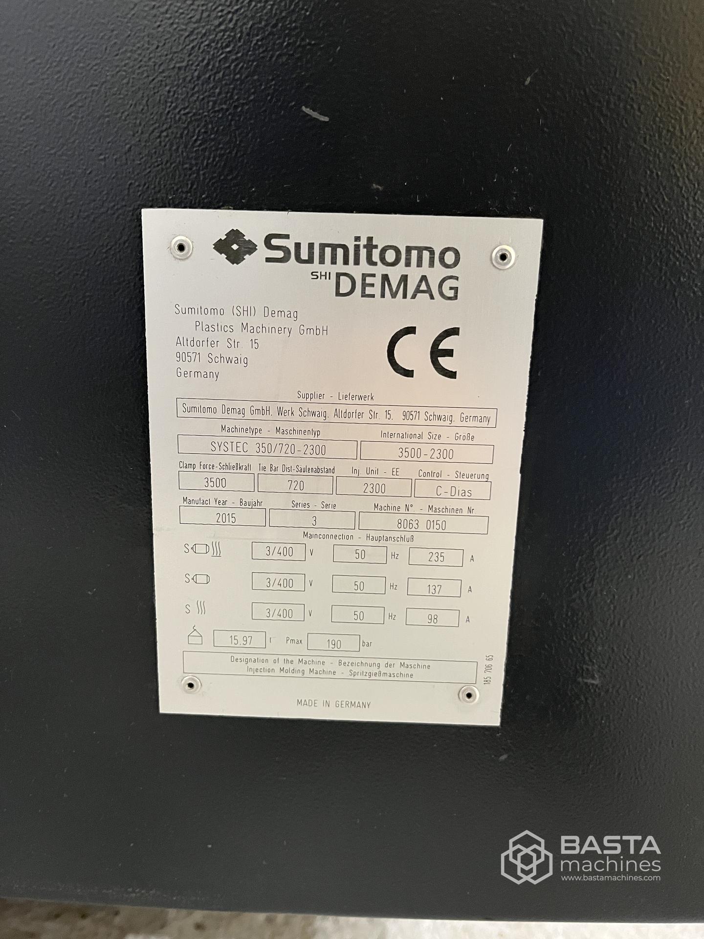 Demag SYSTEC 350 Tonnen SYSTEC 350/720-2300 Servo (Jahr: 2015)
