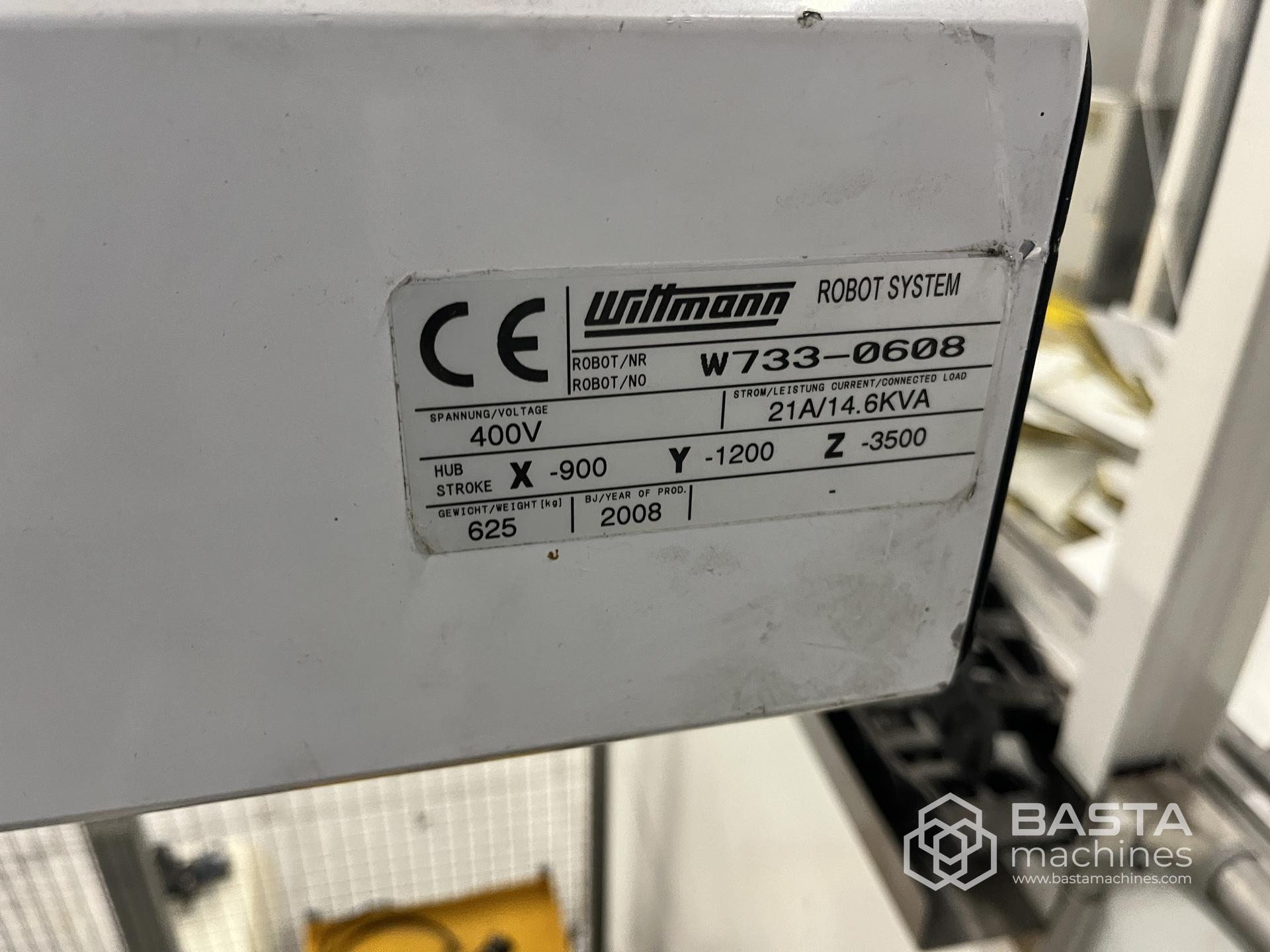 Wittmann W733-0608 (2008) linear robot Z 3500 mm