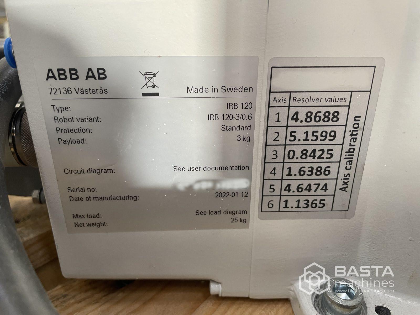 ABB IRB 120 Robot (2022)