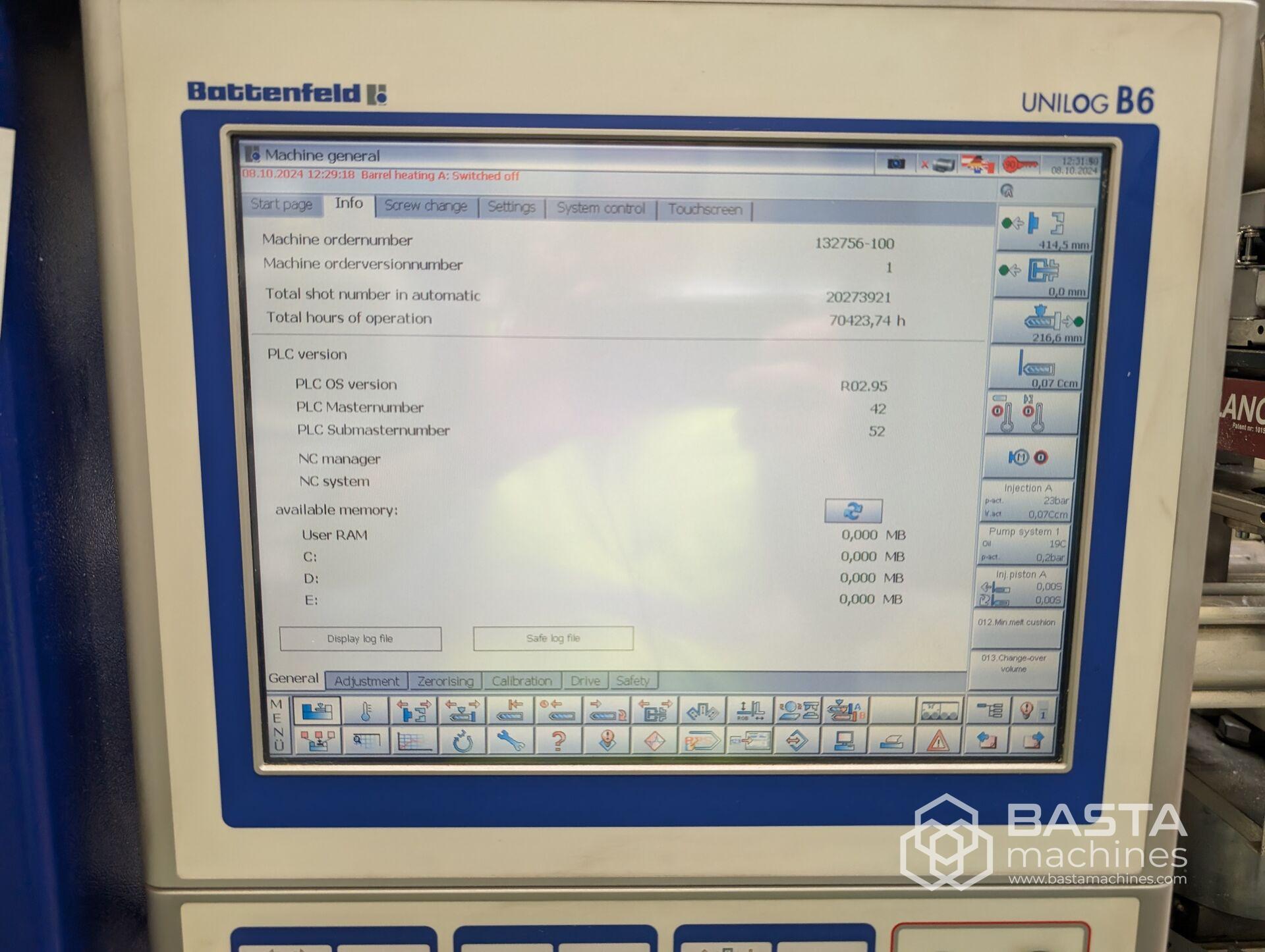 Battenfeld HM110/130 Unilog B6S (2010)