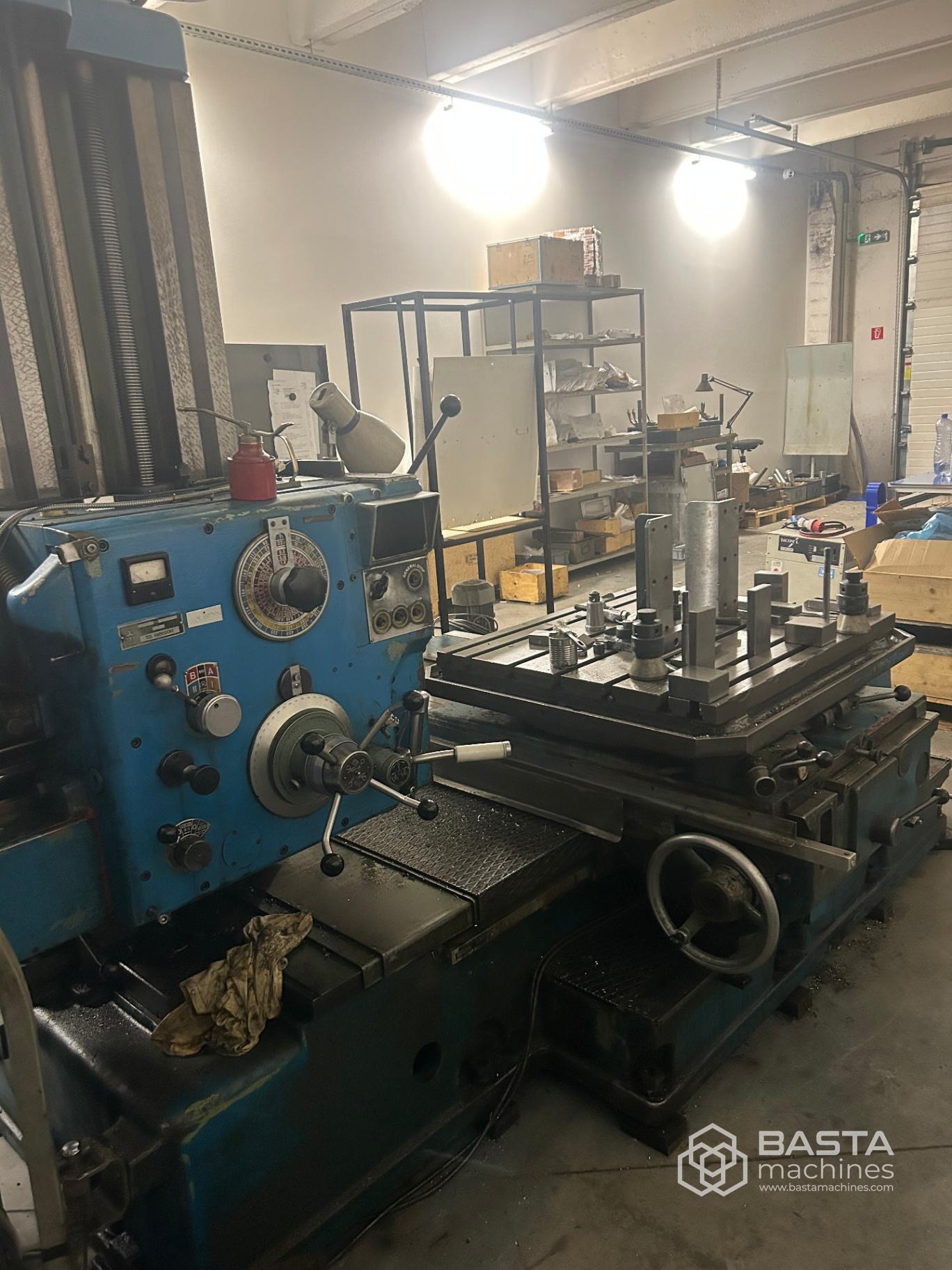TOS WH 63 horizontal boring machine (1966)