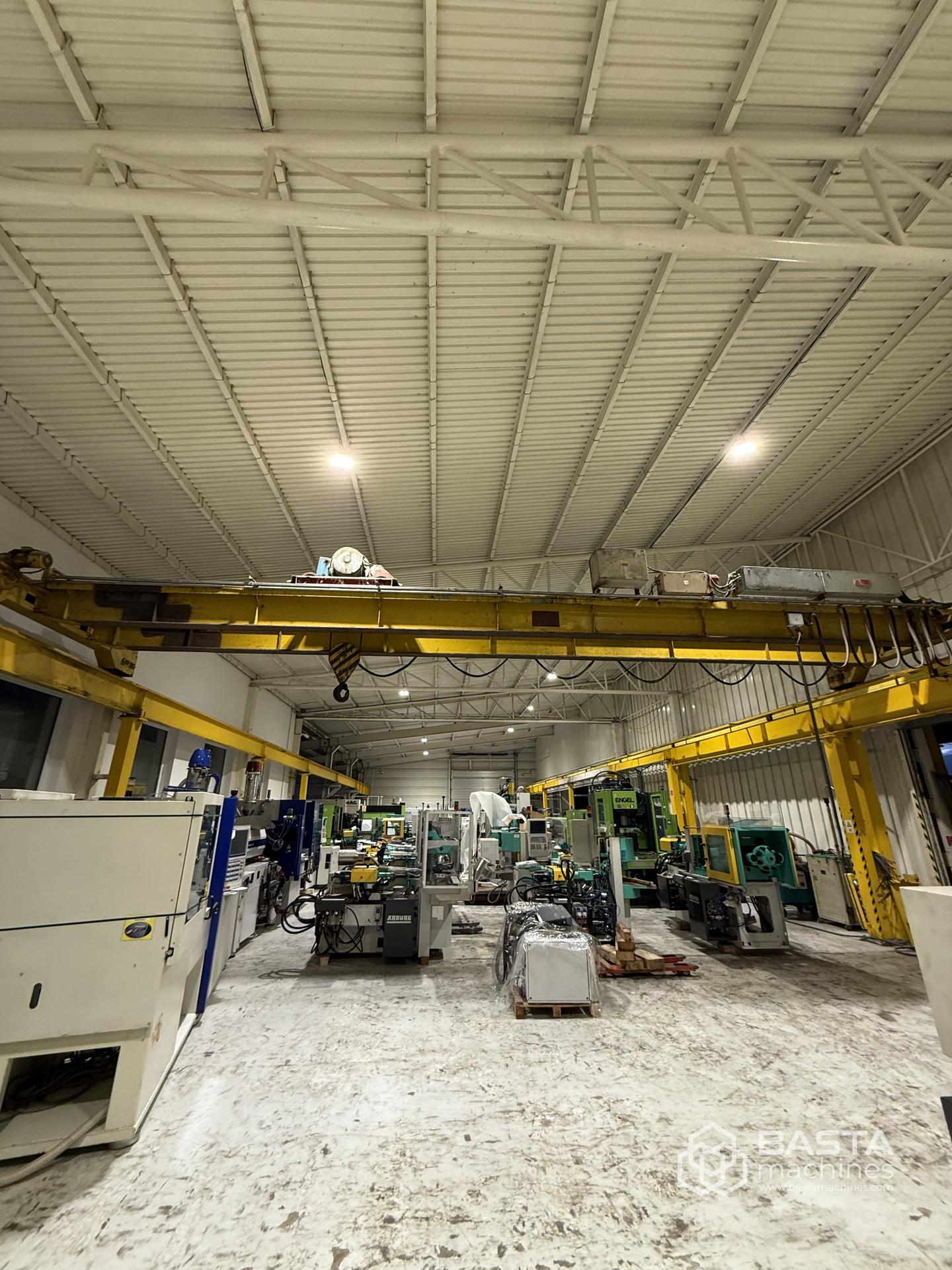 Vihorlat Snina DEVS (1992) 5T x 11,15m Overhead crane 