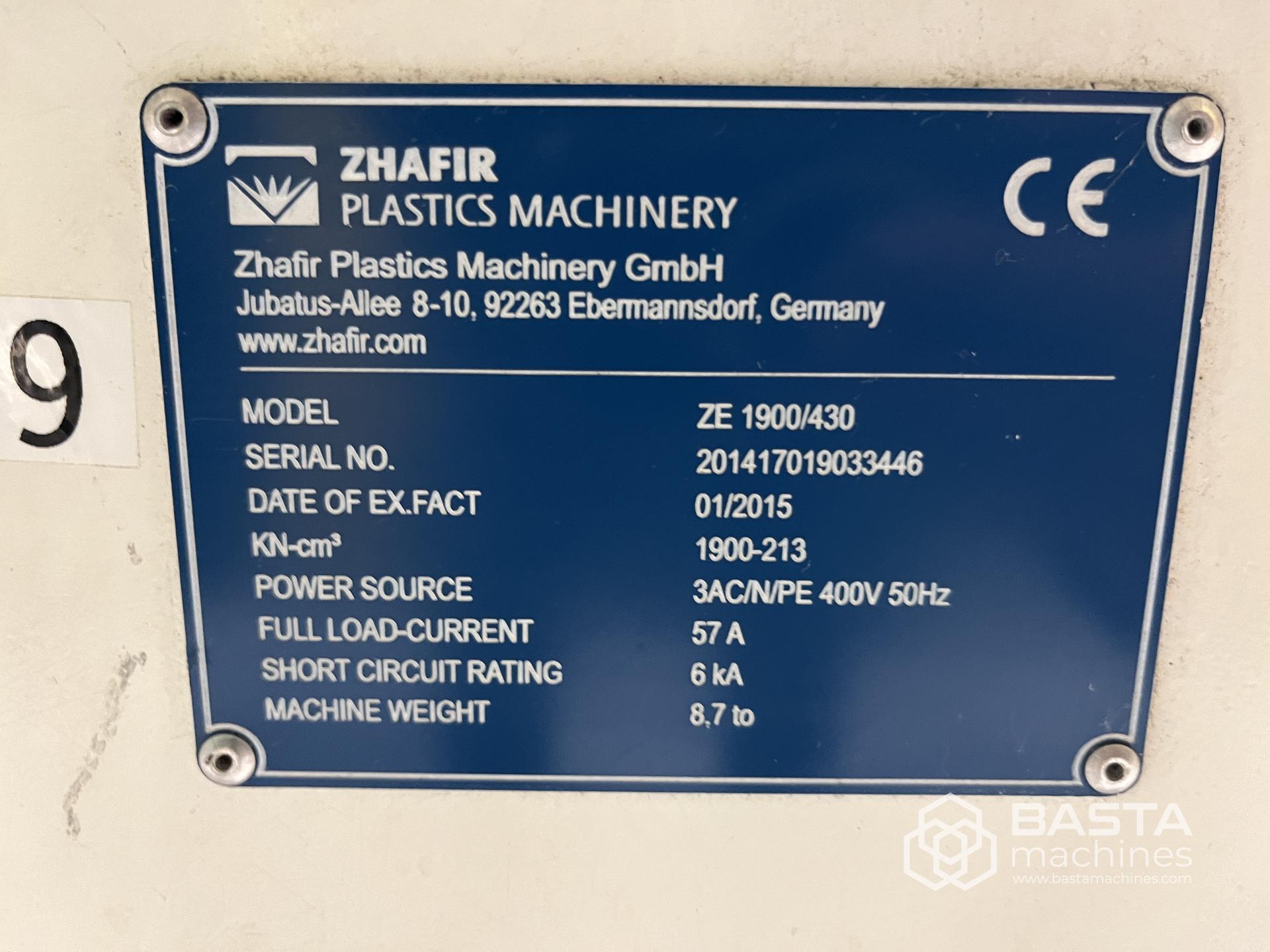 ZHAFIR ZE 1900/430 (2015) ZERES
