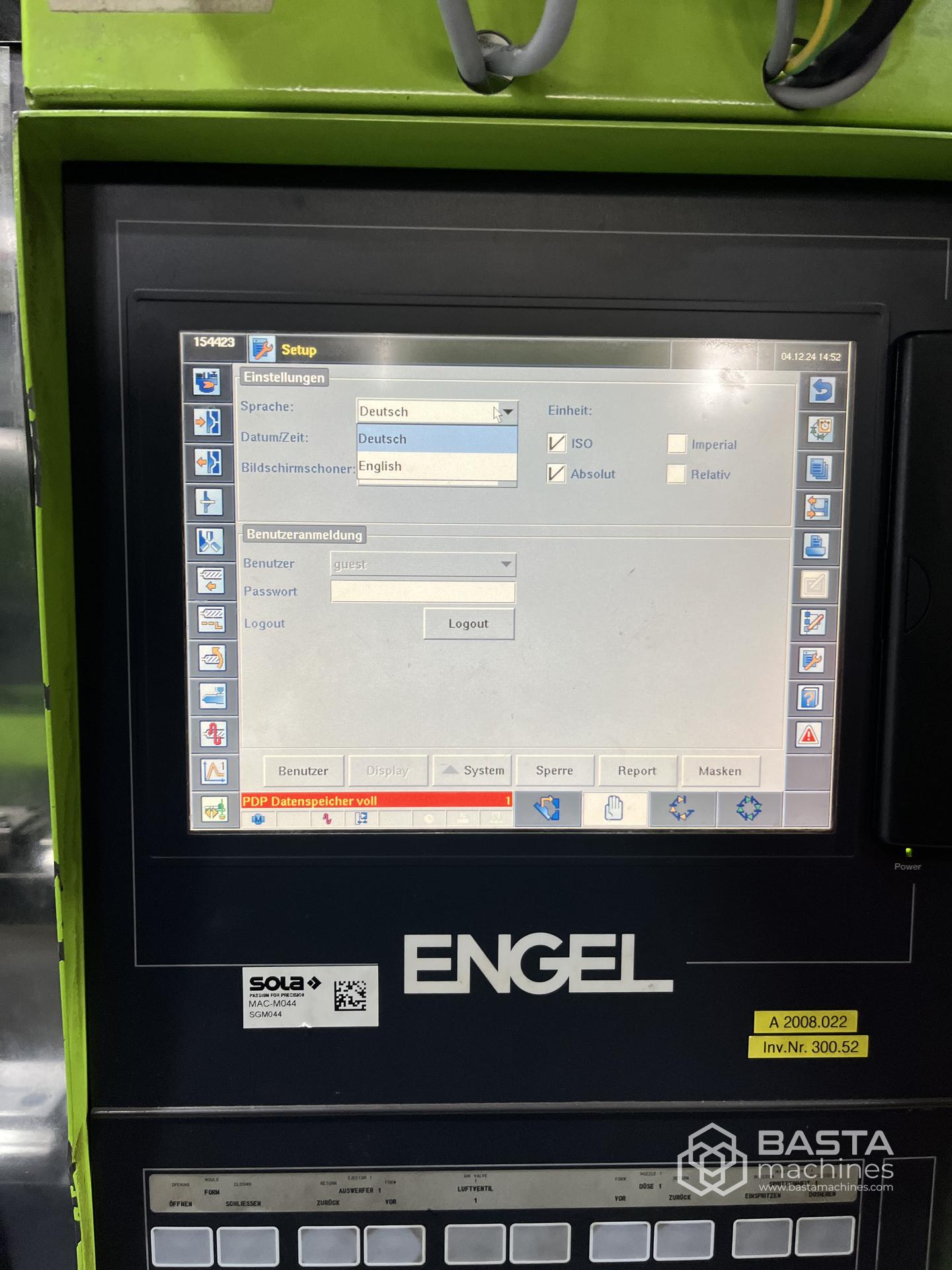 Engel Victory 1050/220 POWER (2004) CC200, new pump