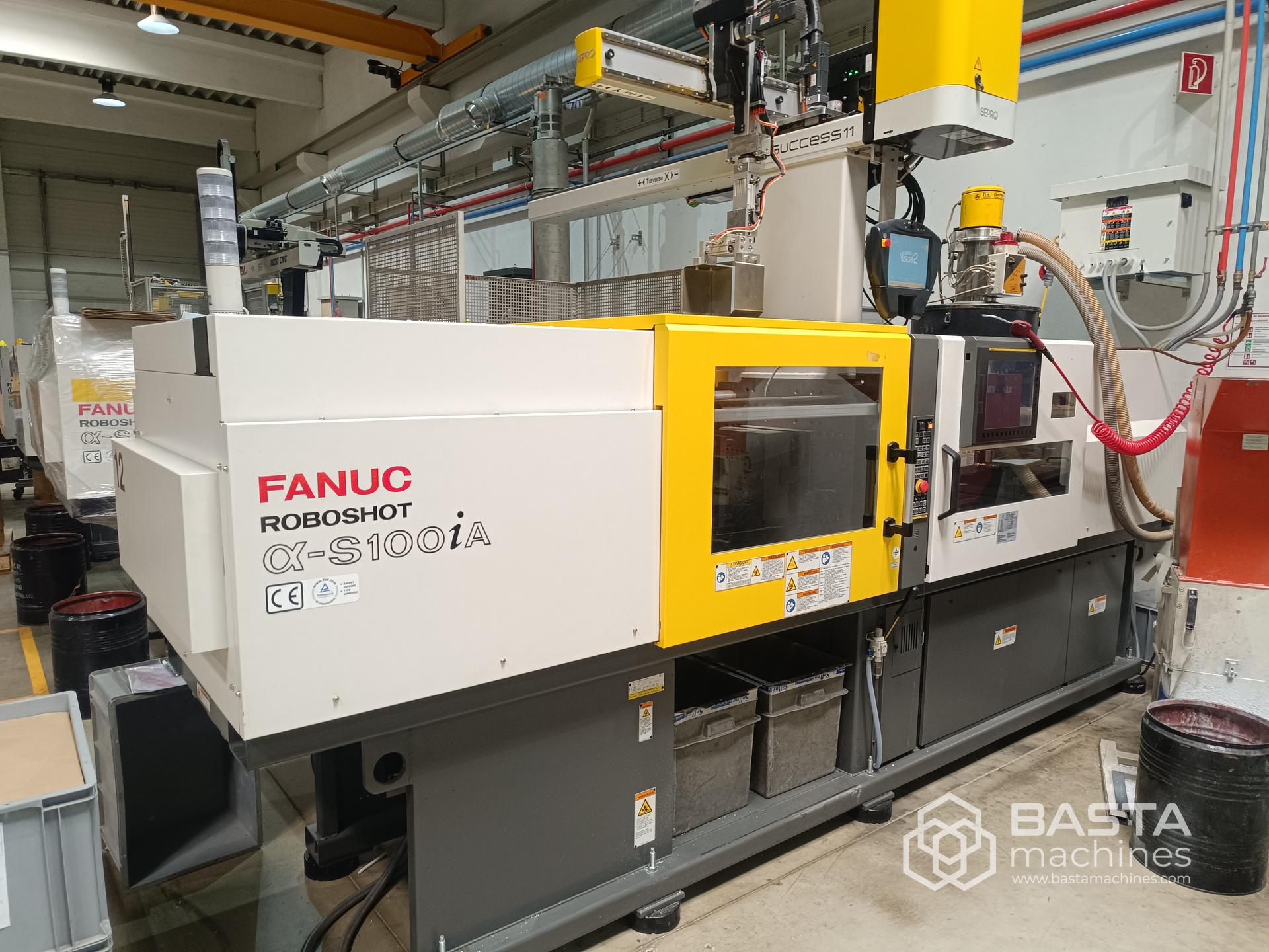 FANUC ROBOSHOT S100iA , low hours like new