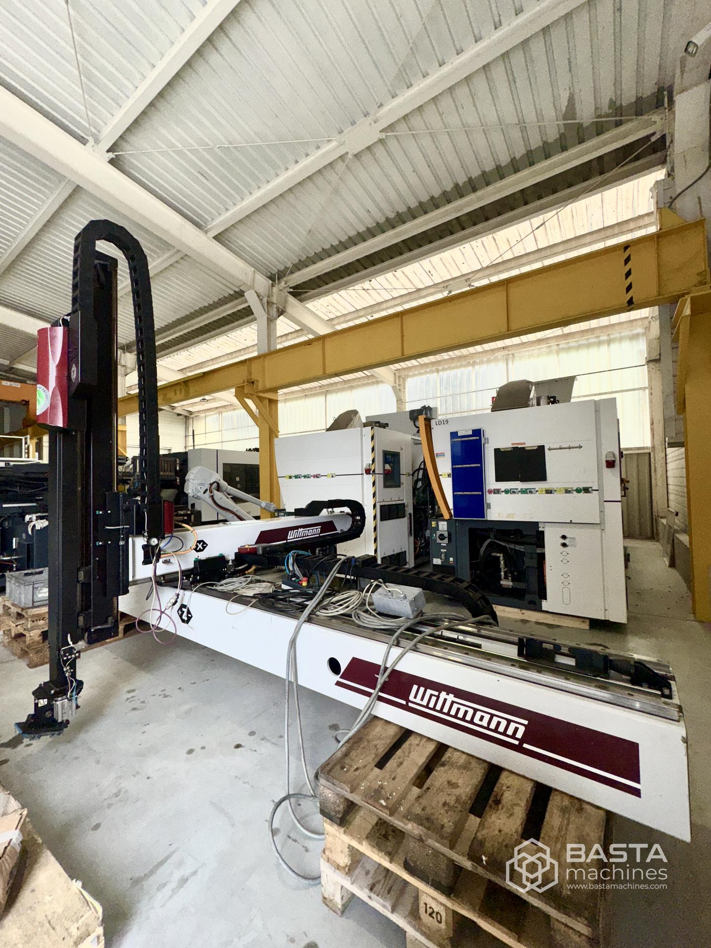 Wittmann W853-0115 (2010) Linear Z=4000mm , payload: 41,5 kg