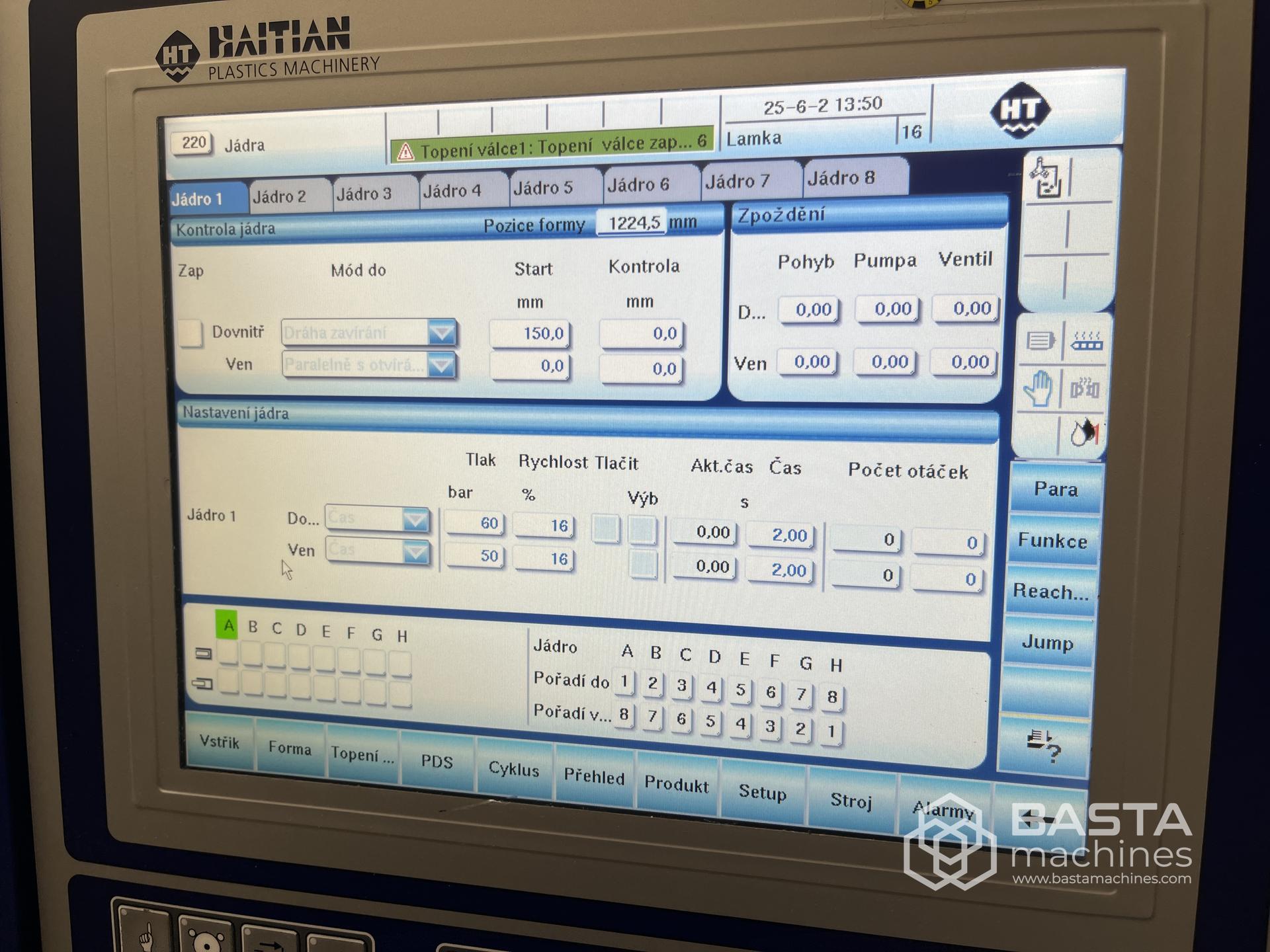 HAITIAN MARS II MA10000/6800 Universal ServoDrive (2016) only 17.000 hours 