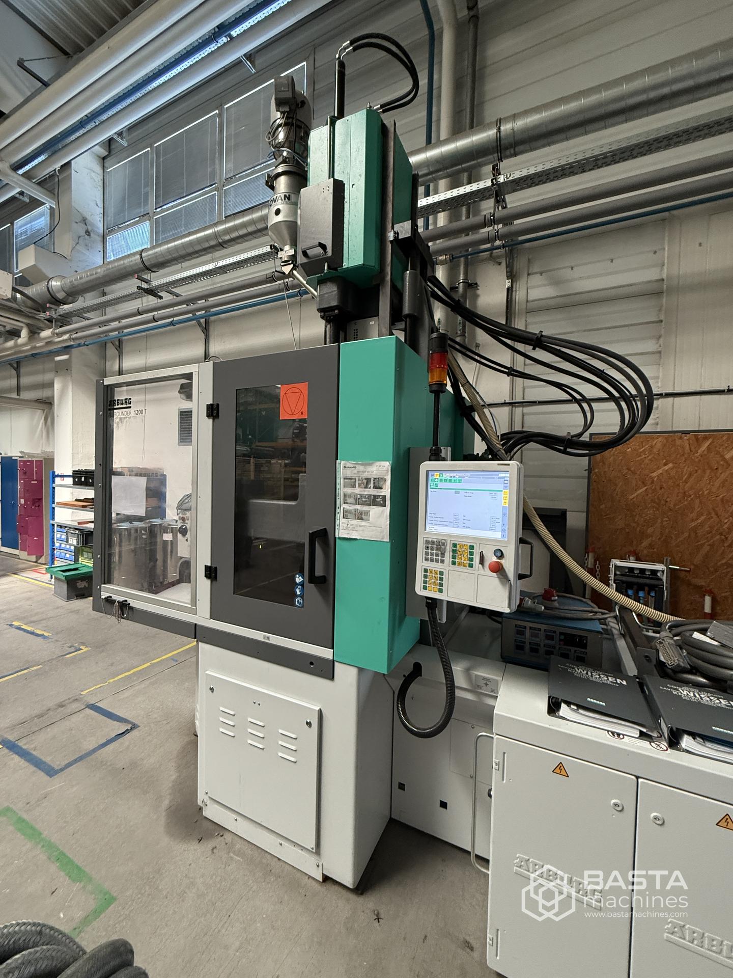  Arburg 1200T 2000-800 (vertical, rotary table,working hours: 9.562)