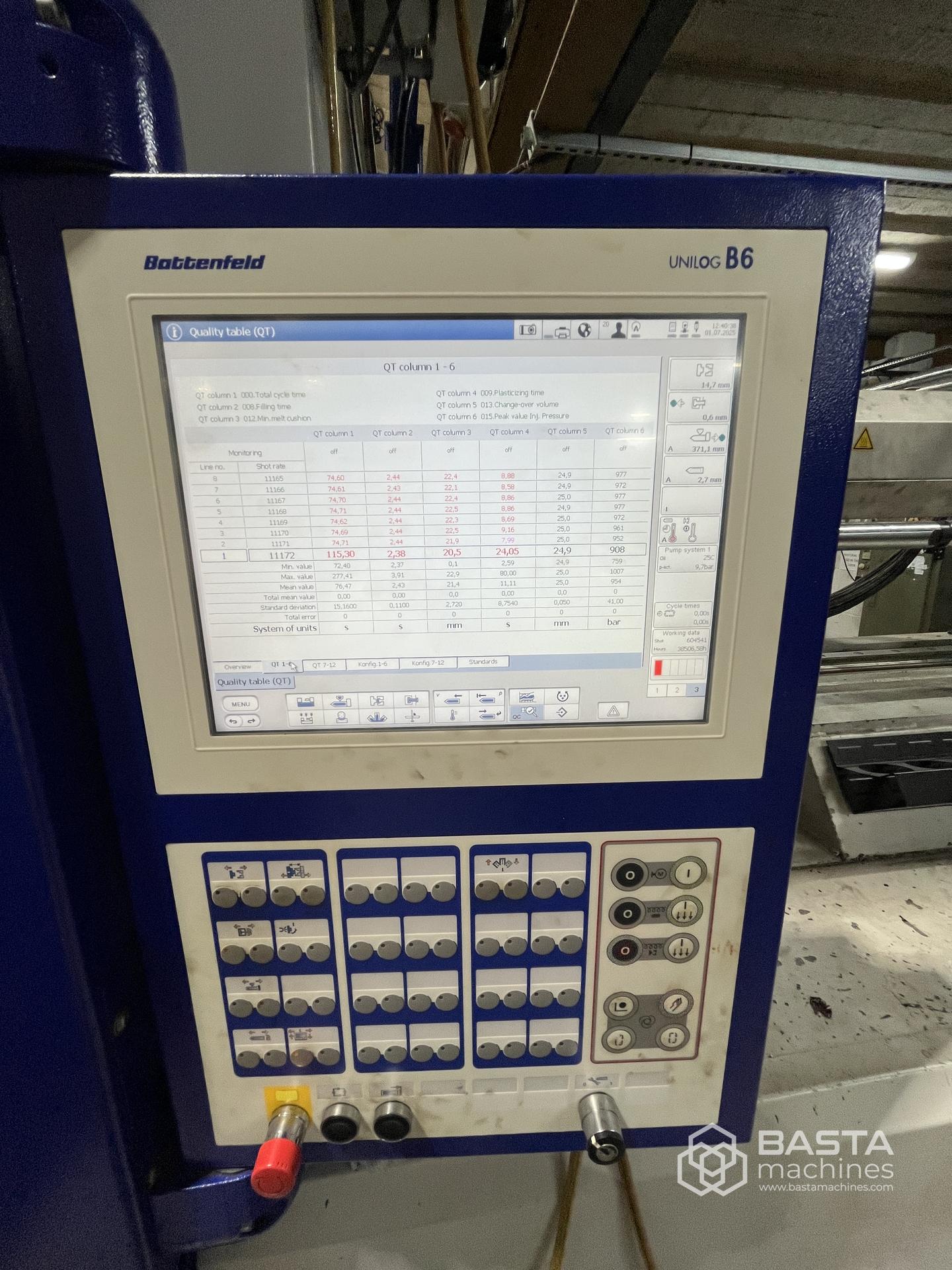 Battenfeld TM500/5100 Unilog B6P (2016)