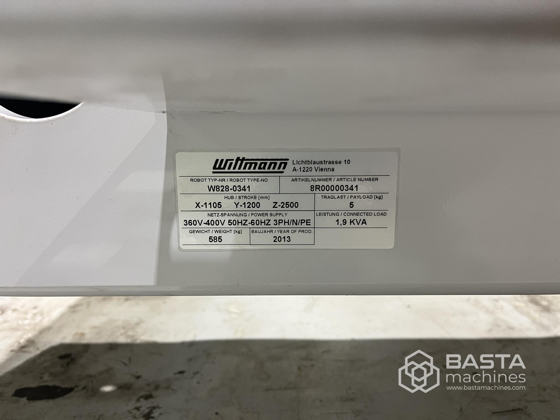 Wittmann W828-0341 (2013) Z=2500mm