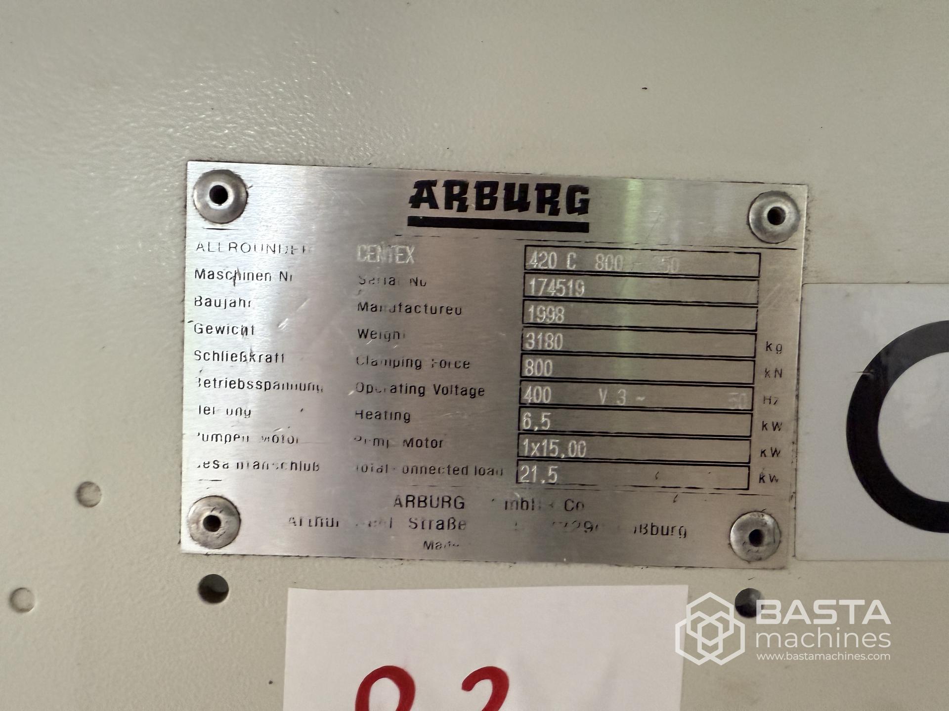 Arburg 420 C 800-250