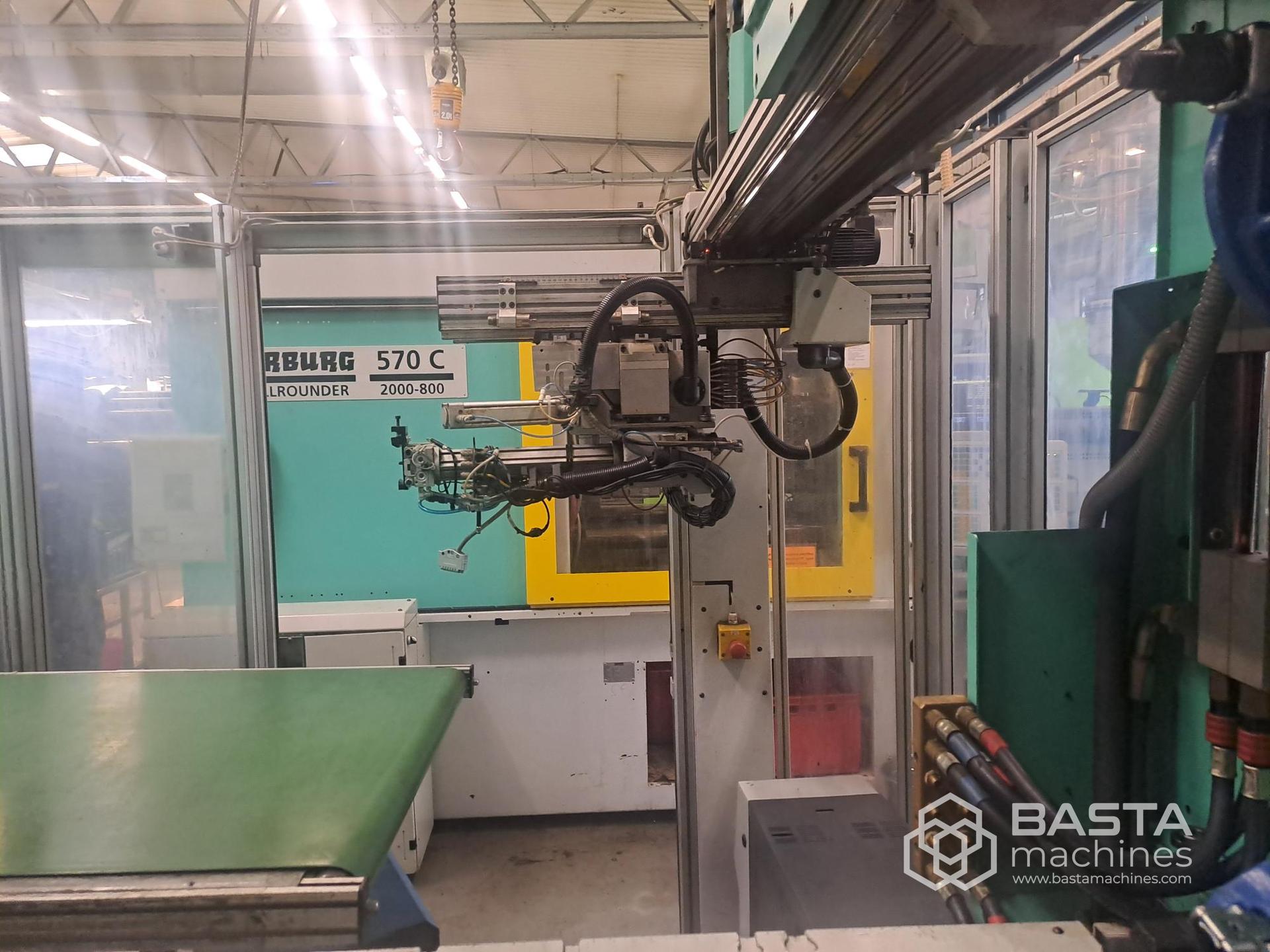 Arburg 630 S 2500 - 1300 with robot Multilift H mit B-Actise (2004)