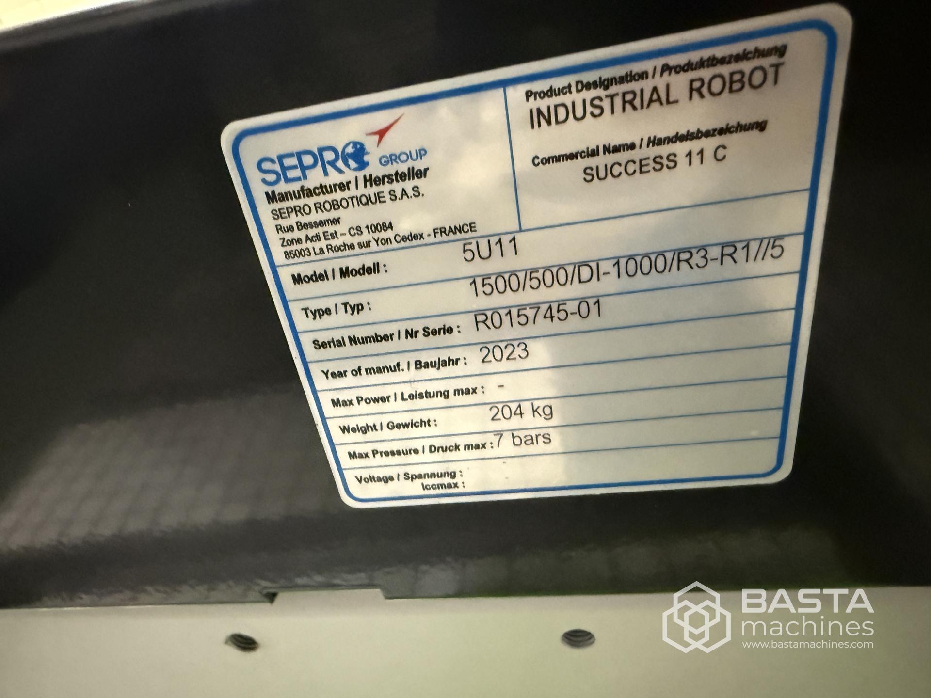 SEPRO Success 11C (2023) Linear cartesian robot , 1500mm