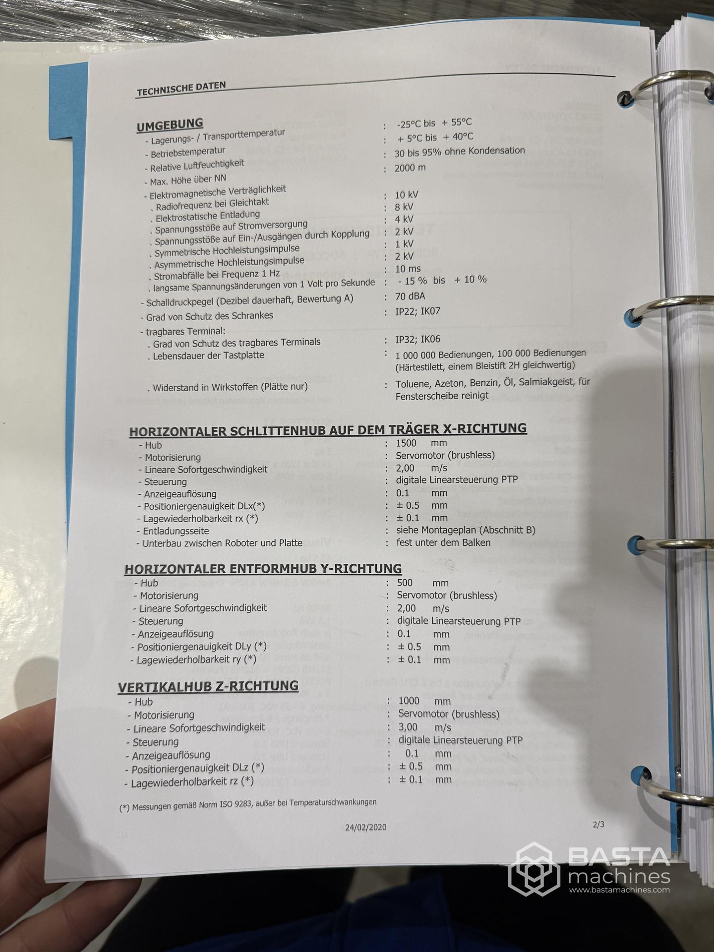 SEPRO Success 11C (2023) Linear cartesian robot , 1500mm