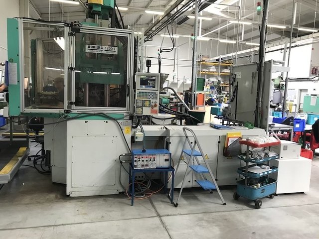 1999 Arburg 1200 TS 1300-350 Vertical Injection molding machine