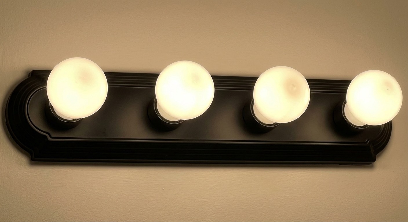 Shower fixture swap to matte black rainfall system - bathroom redesign