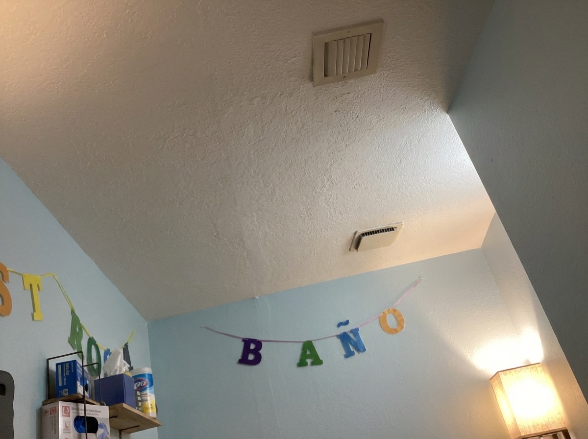 Industrial chic bathroom rendered from style reference - AI tool