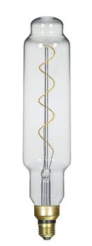 Satco Vintage Style LED Medium Base Bulbs. 4 Watt/T24/120 Volt. Clear. 12/case.