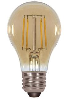 Satco Products Vintage Style Medium Base Filament LED. 4.5W/A19 /2000K/350L/120V. Amber. 24/case.