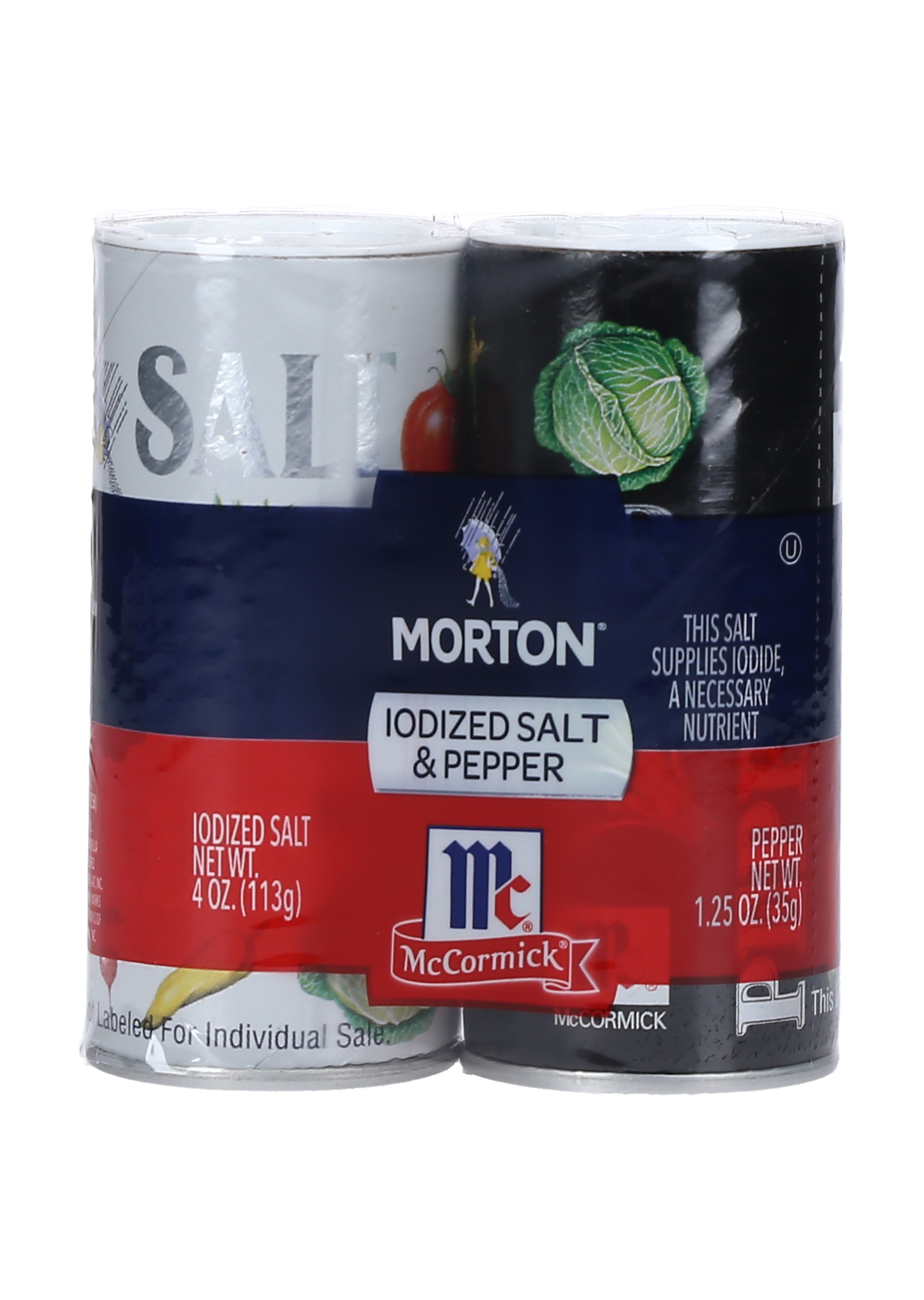 SAL Y PIMIENTA SHAKER MORTON        1098 CAJA 12/2PK/5OZ