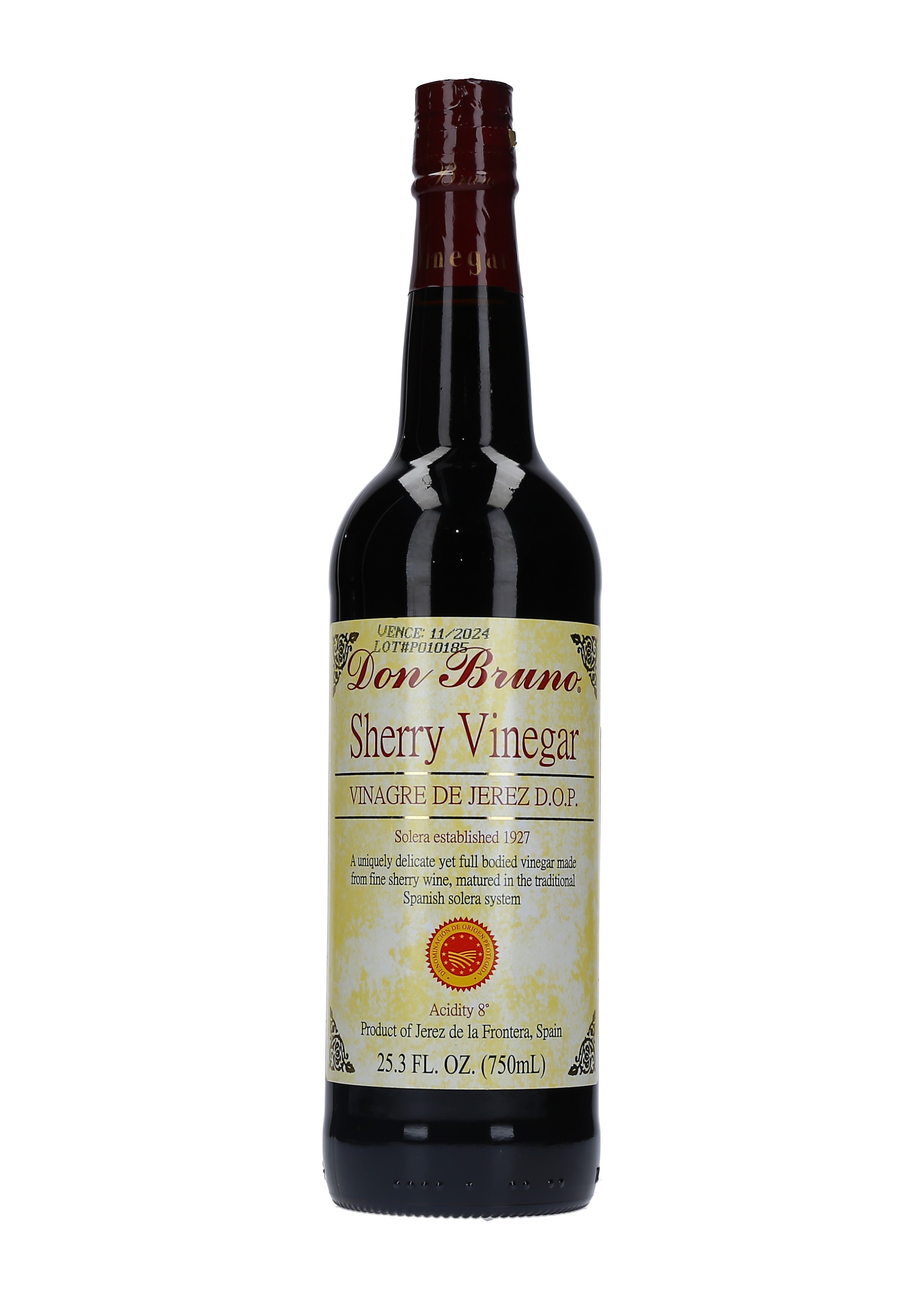 VINAGRE DE JEREZ SHERRY DON BRUNO 70554 CAJA 12/25.4 OZ