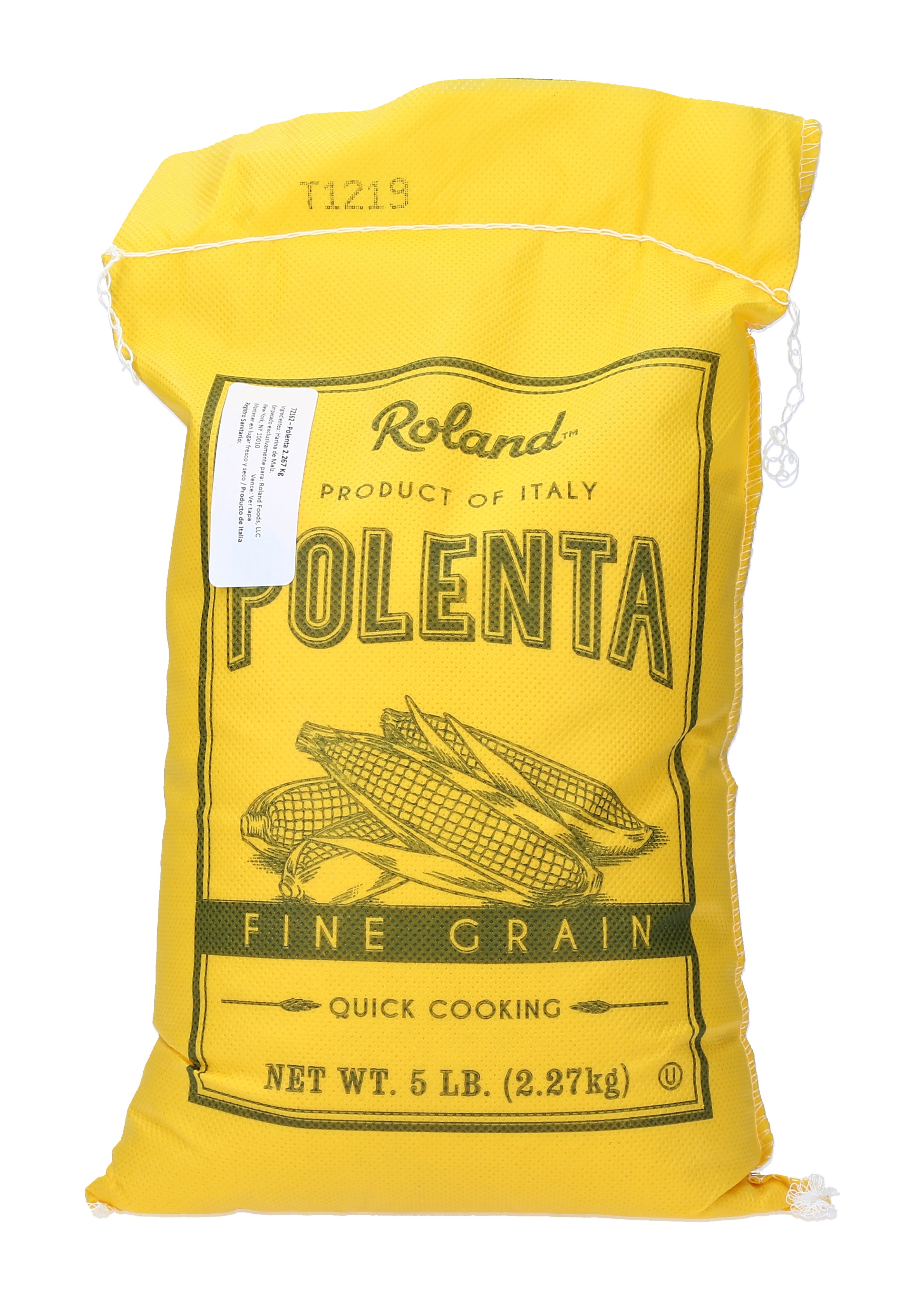 POLENTA MAIZ AMARILLA FINA ROLAND  72162 CAJA 4/5 LBS.