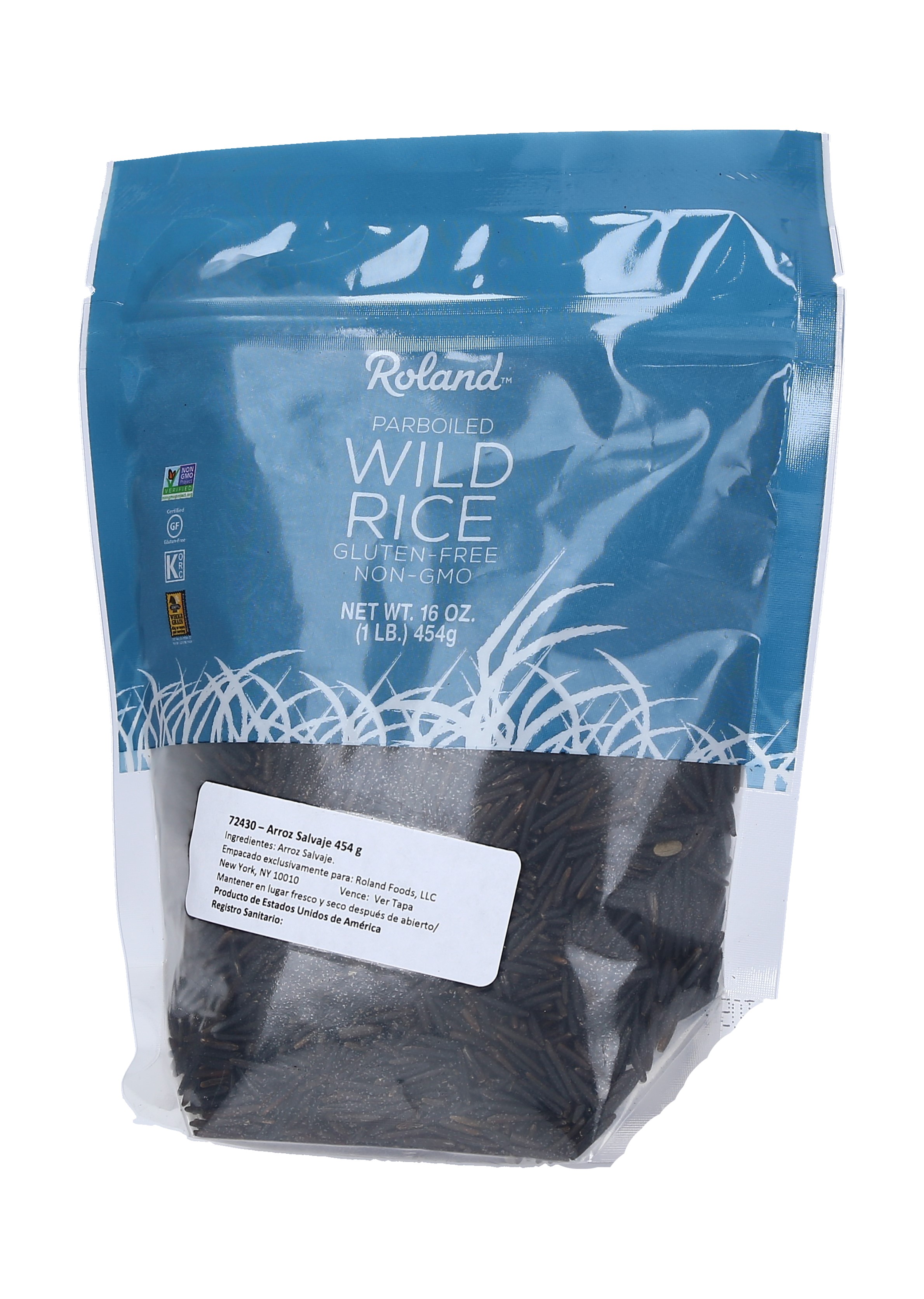ARROZ SALVAJE (WILD) ROLAND        72430 CAJA 12/16 ONZ.