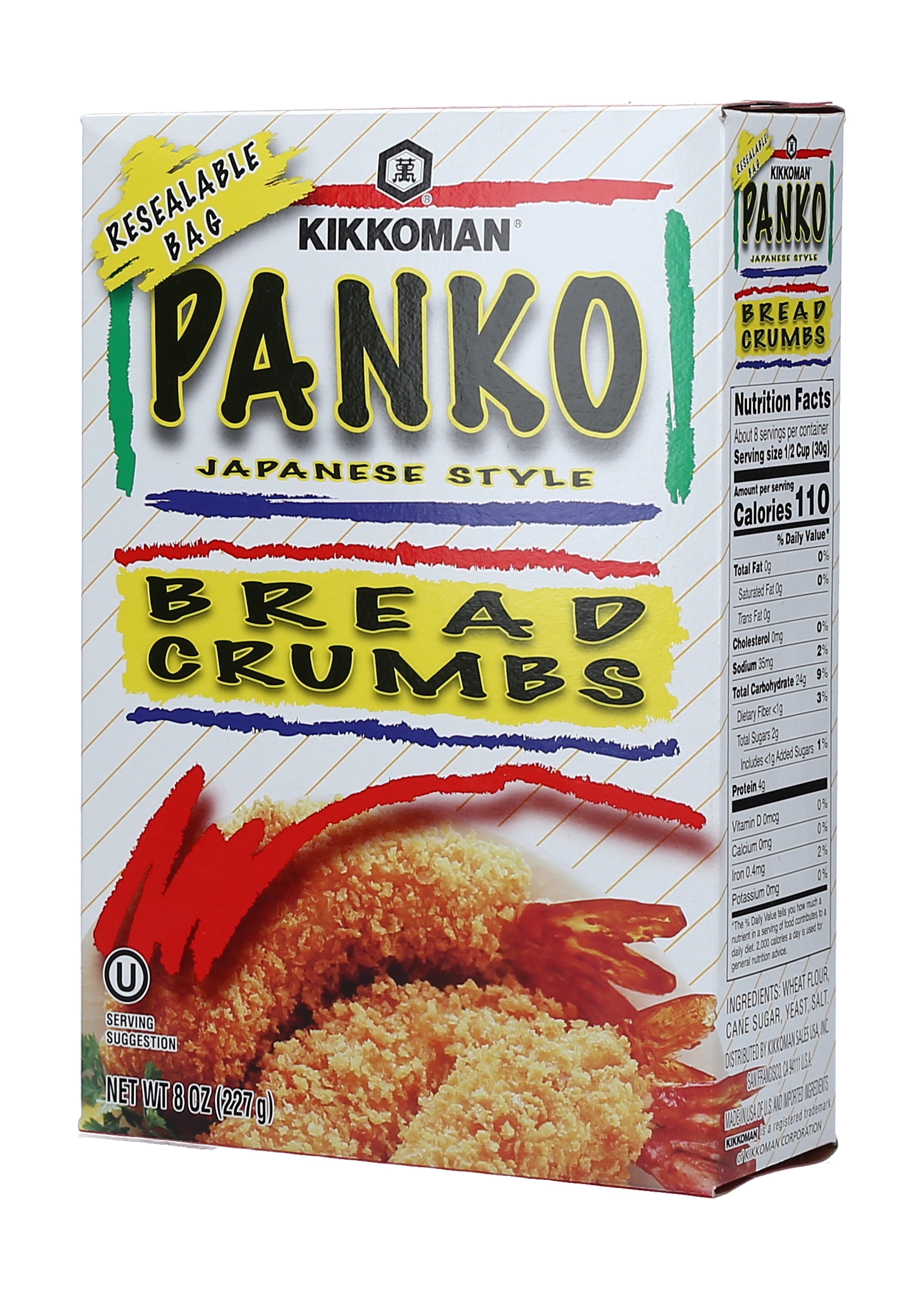 PAN EMPANIZAR JAPONES PANKO KIKKOMAN5004 CAJA 12/8 ONZ.