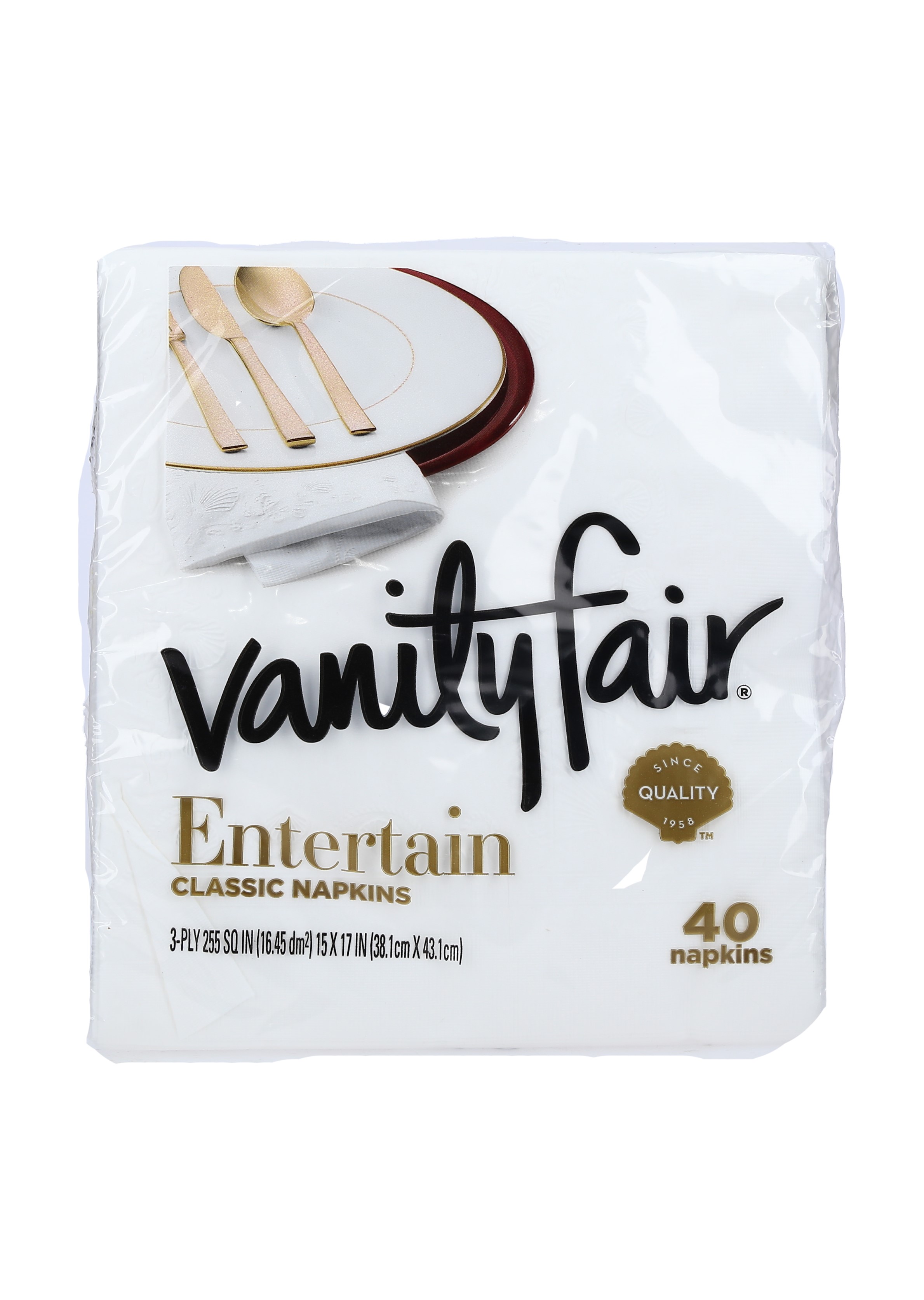 SERVILLETA BCAS DINNER VANITY FAIR VF3 CAJA 24/40